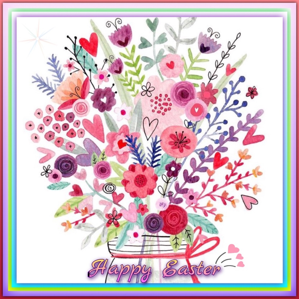 HAPPY EASTER💐👒🐇🌷